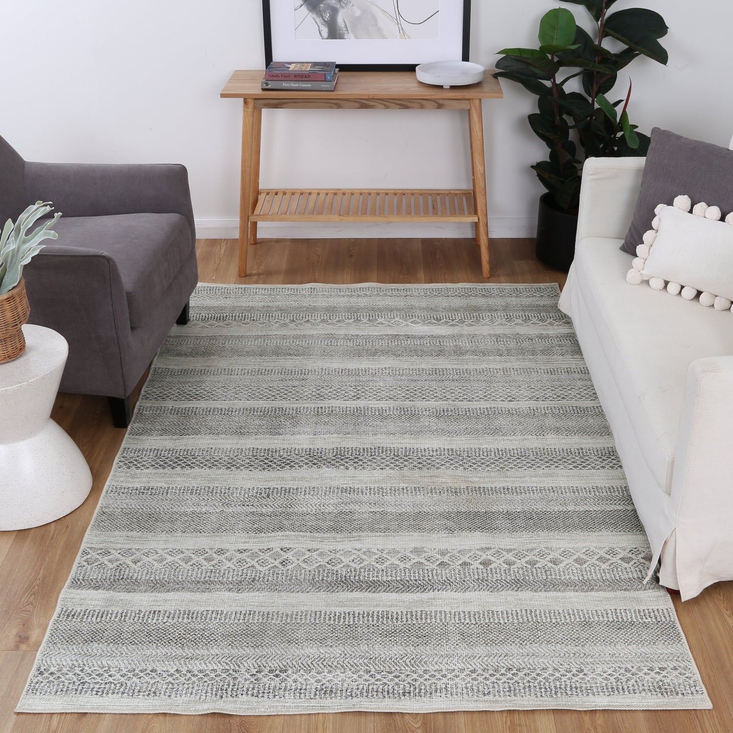 Kalahari Shadows Ash Rug - VITAL 1093-01
