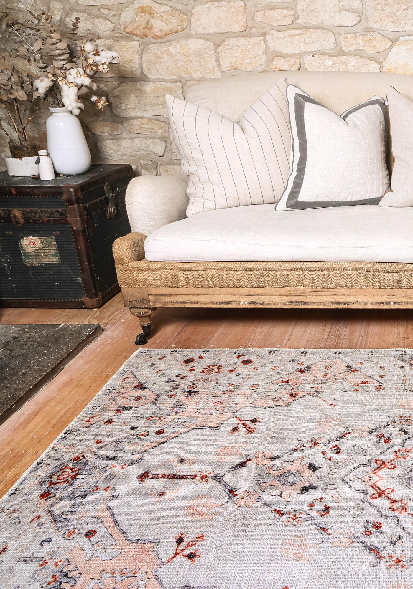 Sauville Multi Washable Rug - VITAL 2463-00