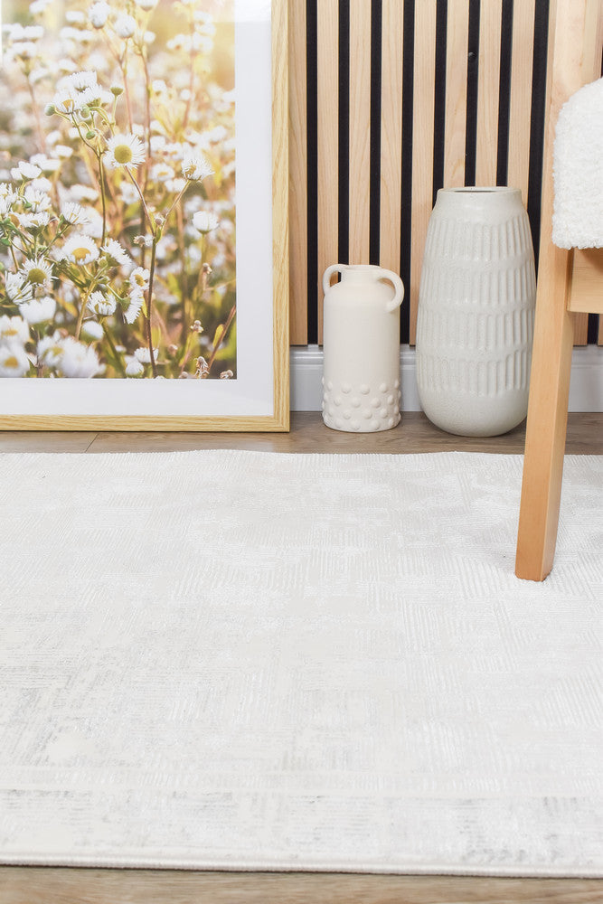 Eden 30279A Dark Grey Cream Runner