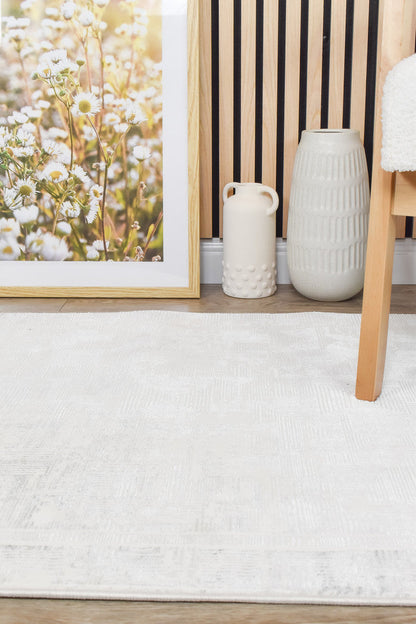 Eden 30279A Dark Grey Cream Runner