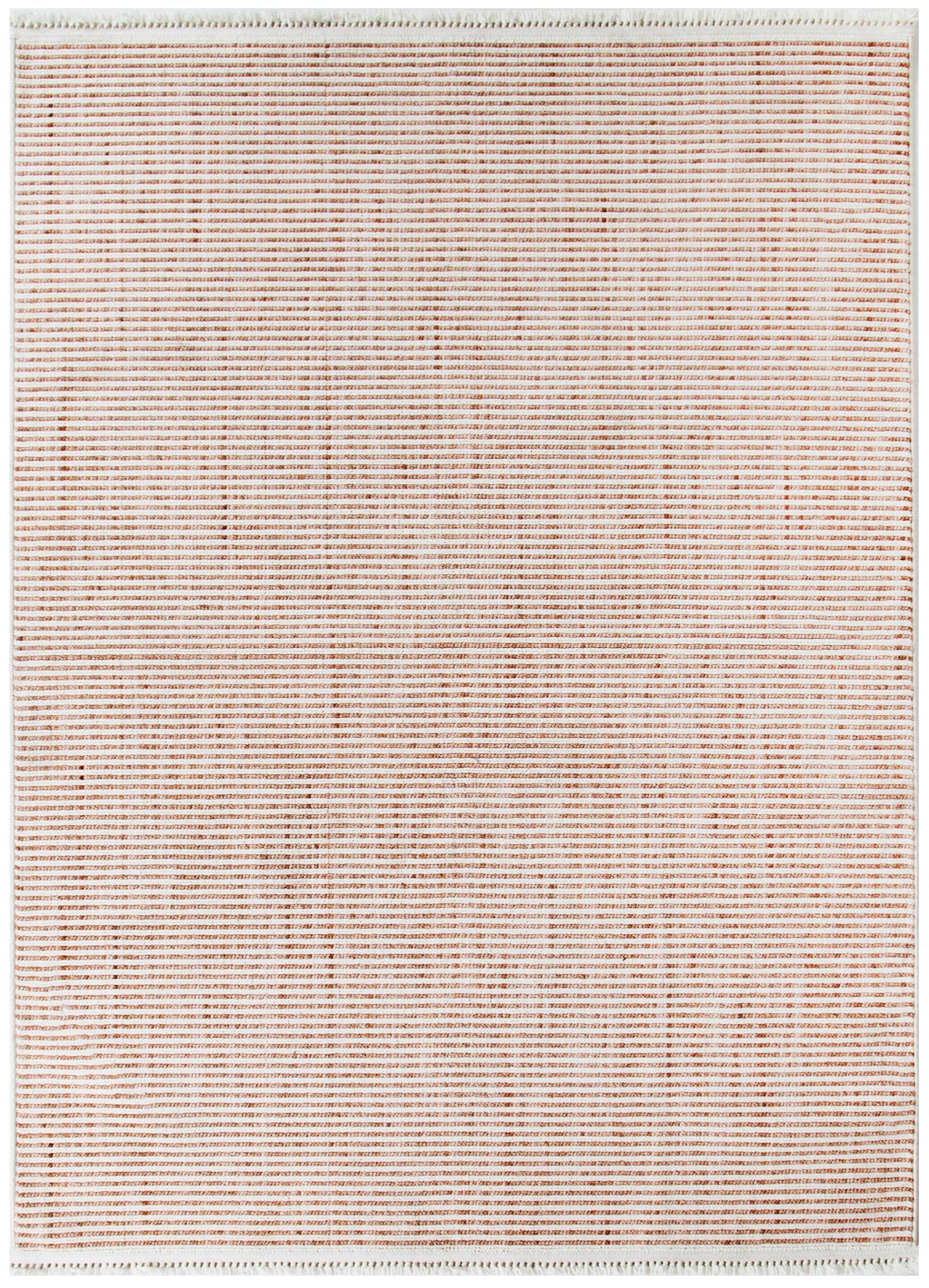 Berno Pink Ivory Loop Stripes Rug - B002