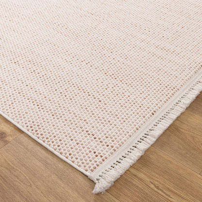 Berno Ivory Pink Loop Rug - B003