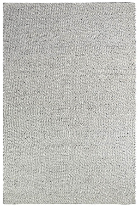 kalvin Wool Silver Ivory Rug