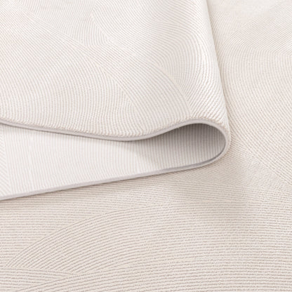 Chateau Geometric Lines White Rug - CH03