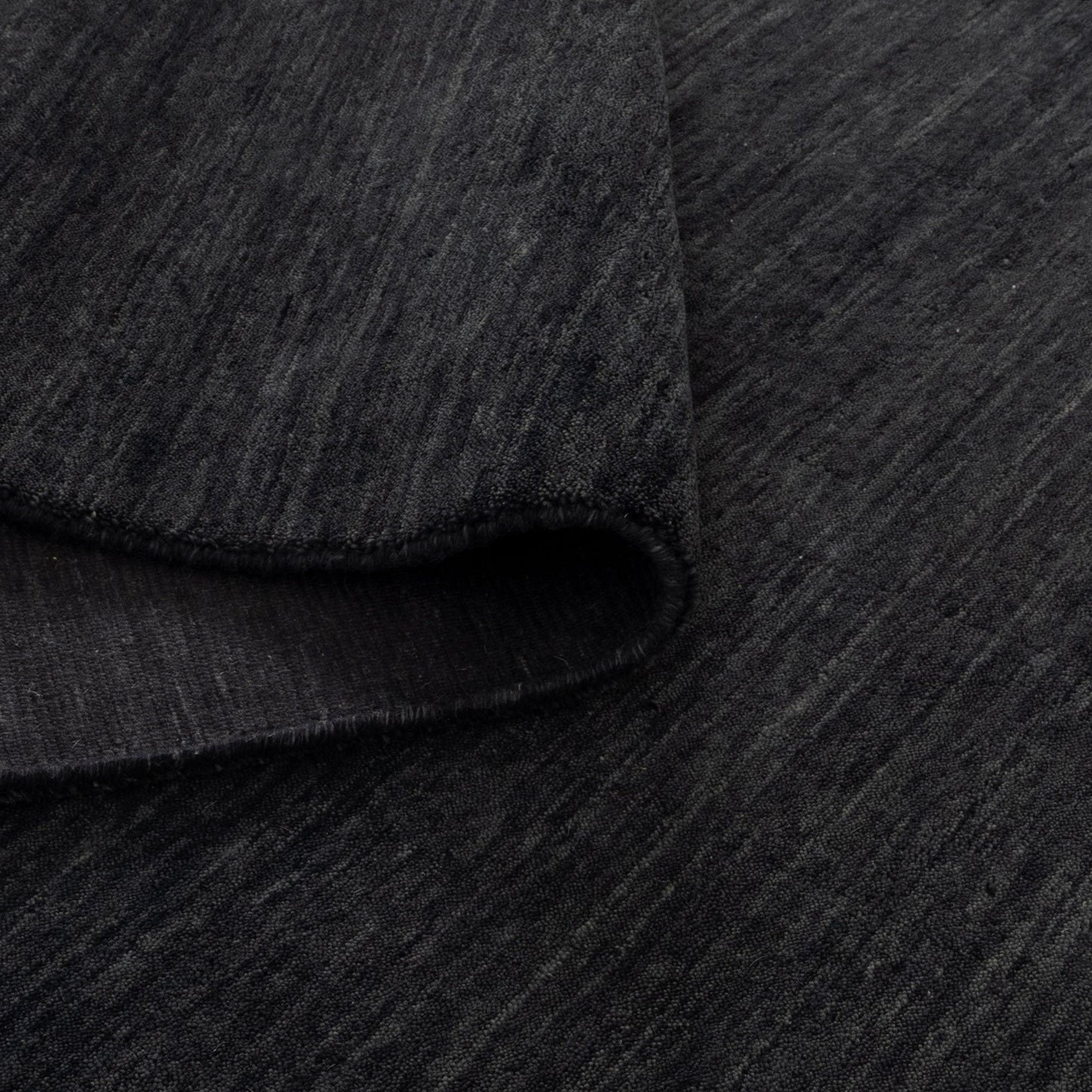 Charleston Hand-Knotted Wool Rug Charcoal