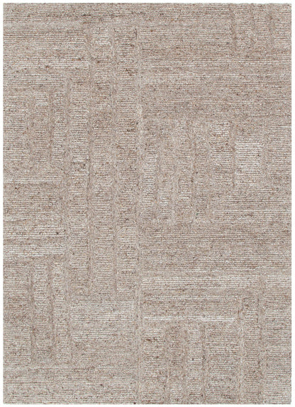 Seren Cocoa Modern Wool Rug