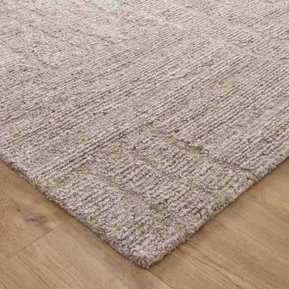 Seren Cocoa Modern Wool Rug