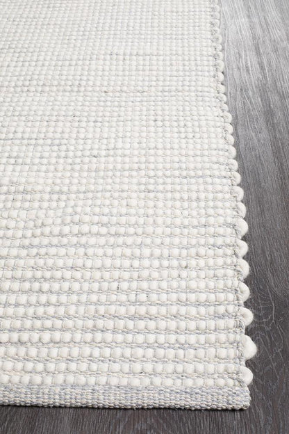Loft White Grey Rug