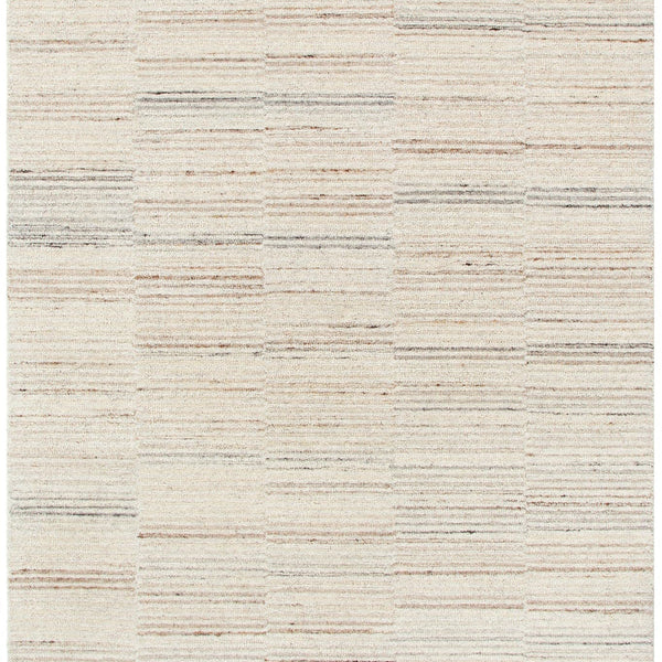 Praia Lines Natural Wool Rug