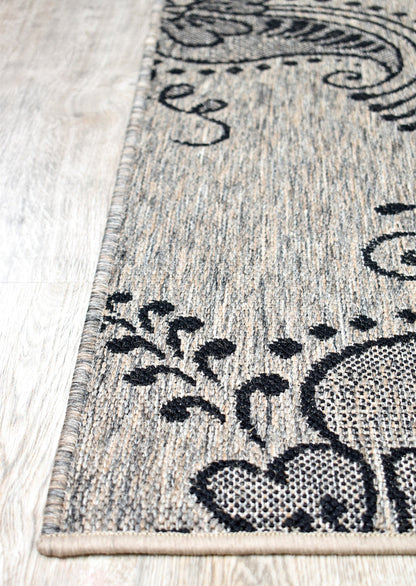 long-island Beige Grey Rug 2902-J48H