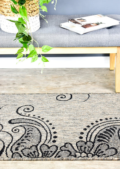 long-island Beige Grey Rug 2902-J48H