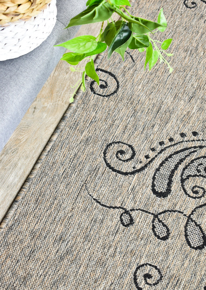 long-island Beige Grey Rug 2902-J48H