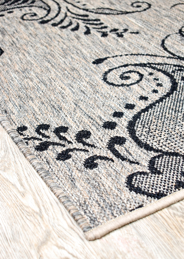 long-island Runner Beige Grey Rug 2902-J48H