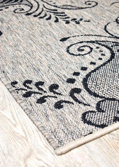 long-island Runner Beige Grey Rug 2902-J48H