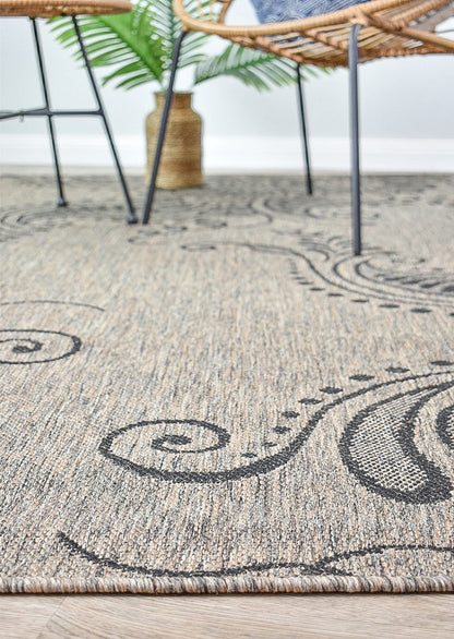 long-island Beige Grey Rug 2902-J48H