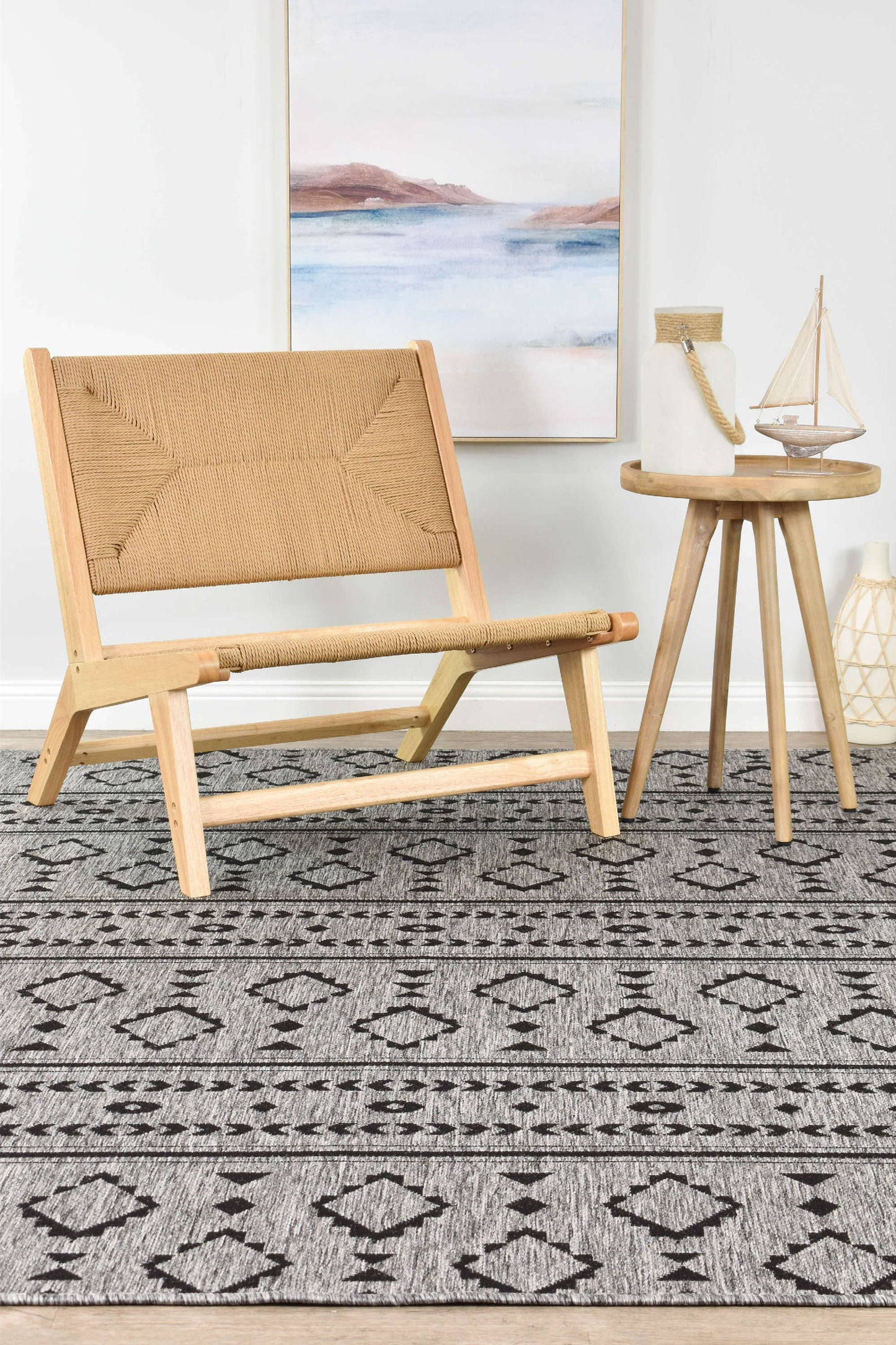 Alaska Dark Grey Rug 3333-DM9E