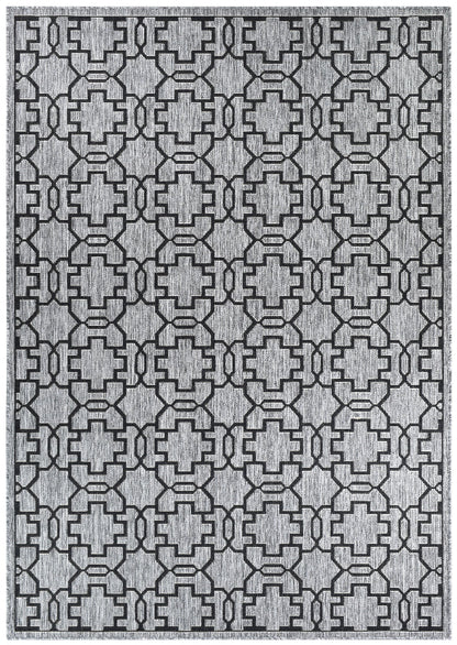 Alaska Grey Black Rug 208-DM9E