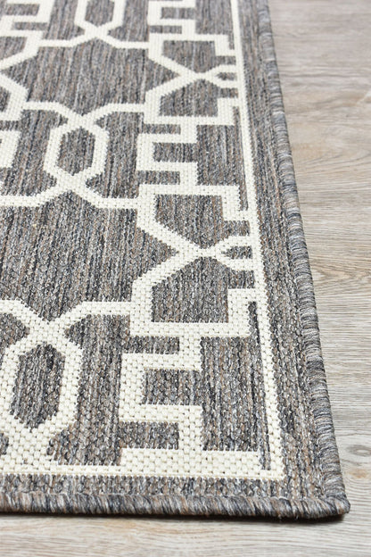 Alaska Brown Cream Rug 208-W71E