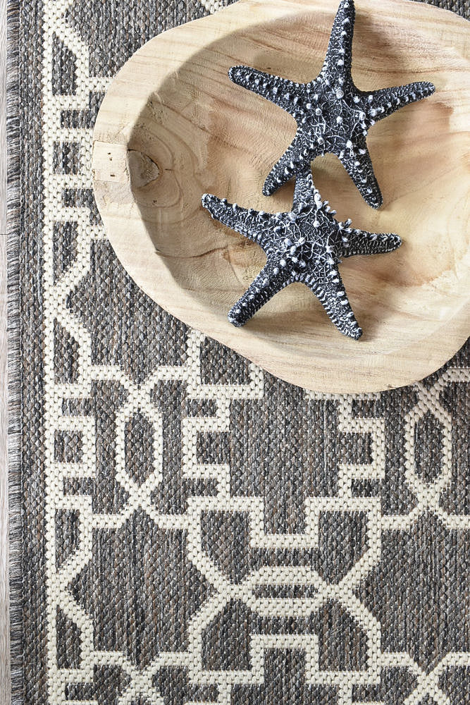 Alaska Brown Cream Rug 208-W71E