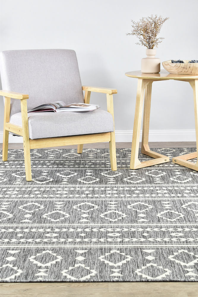 Alaska Grey Cream Rug 3333-GU6E