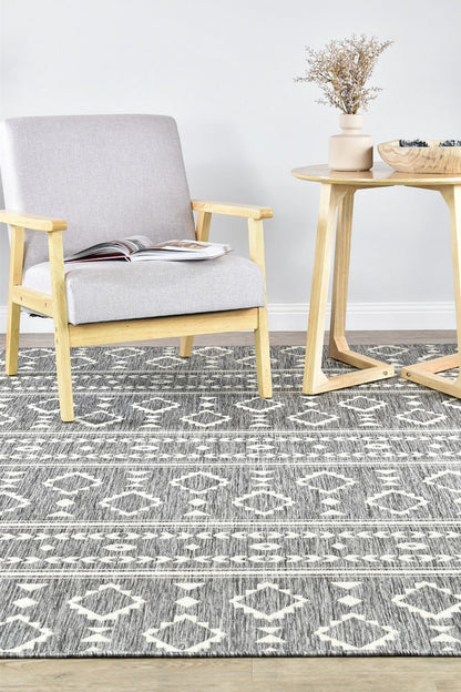 Alaska Grey Cream Rug 3333-GU6E