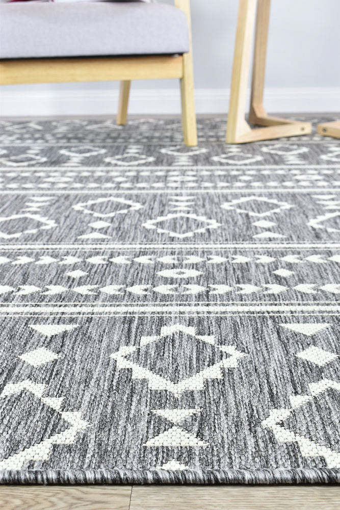 Alaska Grey Cream Rug 3333-GU6E