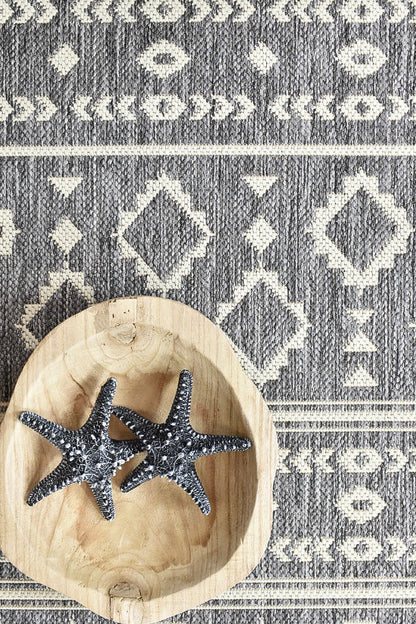 Alaska Grey Cream Rug 3333-GU6E
