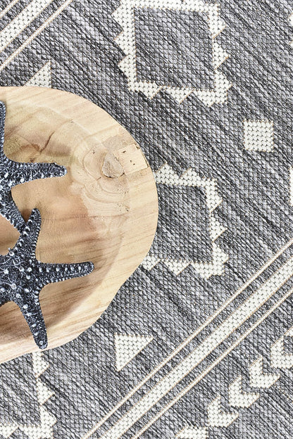 Alaska Grey Cream Rug 3333-GU6E