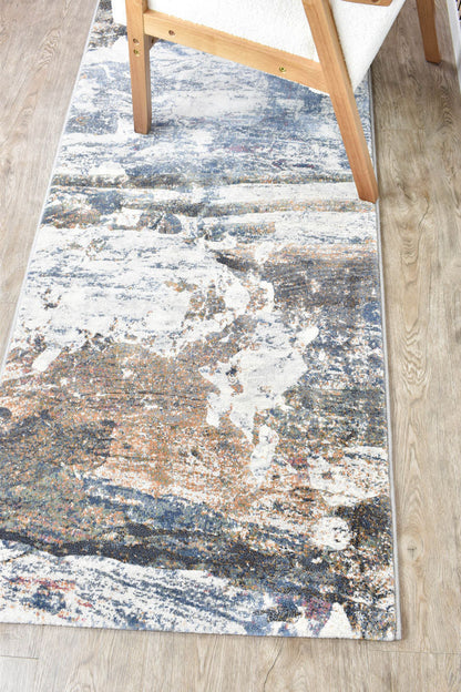 Contemporary Cove River Rock Runner