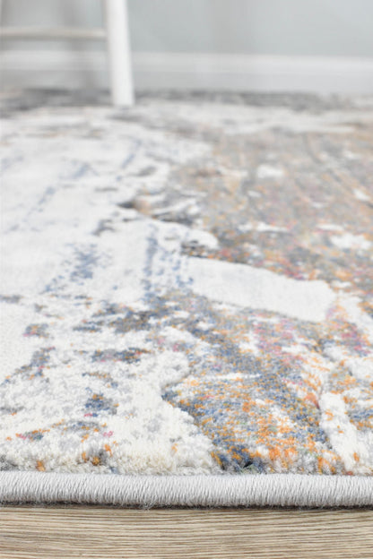 Garcia River Rock floor rug