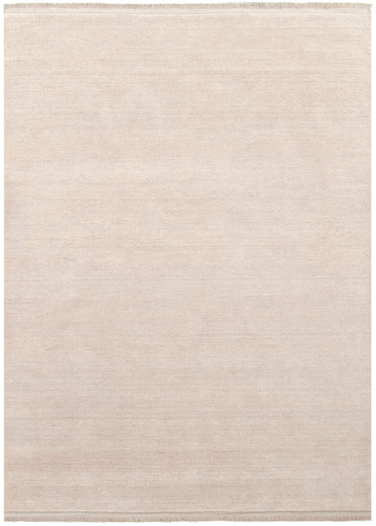 Lamia Beige Hand-Knotted Wool Rug
