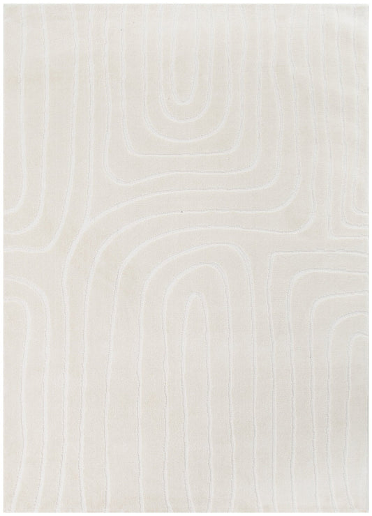 Mila Arch Lines Cream Rug - MIL7