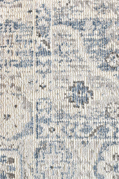Medina Blue L.Grey Rug 0320C