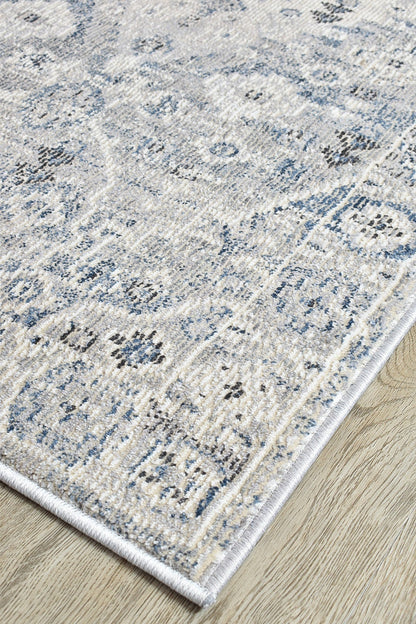 Medina Blue L.Grey Rug 0320C