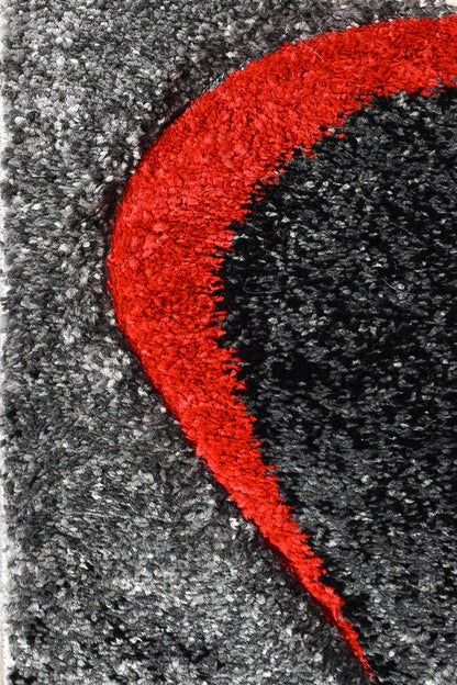 Dahlia 37 Dark Grey Red Runner