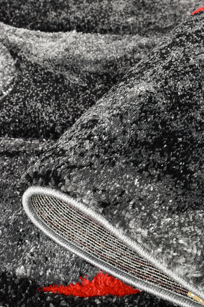 Dahlia 37 Dark Grey Red Runner