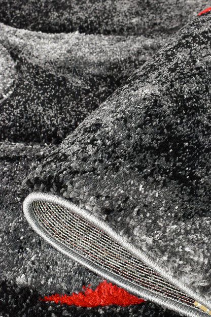 Dahlia 37 Dark Grey Red Runner