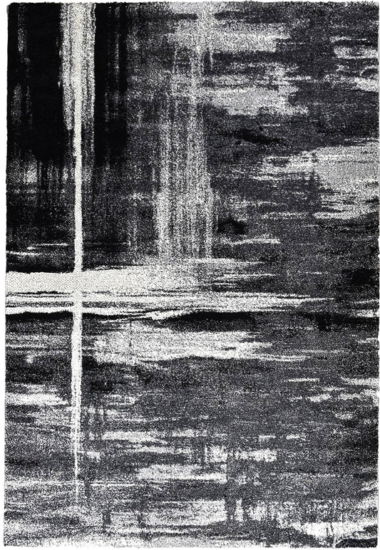 Dahlia 347 Light Grey Dark Grey Rug