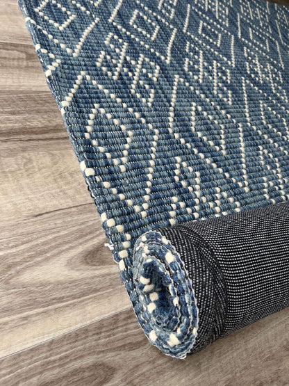 Mozaik Blue Rug