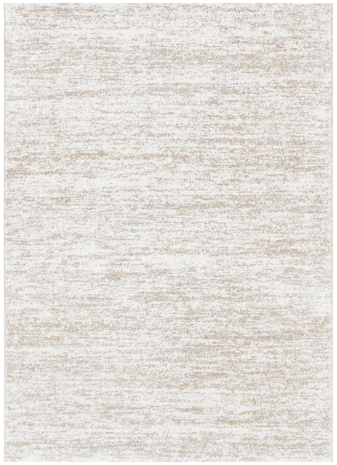 Nola Canvas Abstract Beige Rug - N009