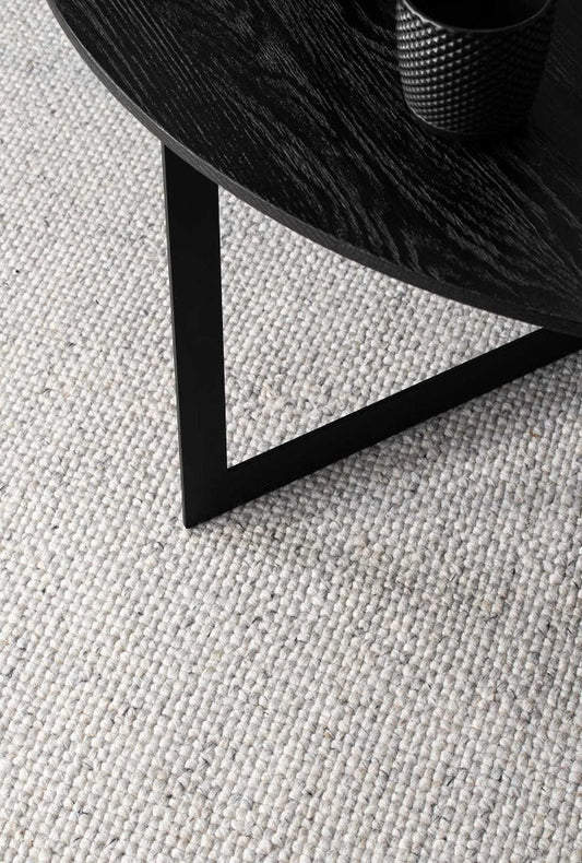 Wayanard Natural Ivory Wool Rug