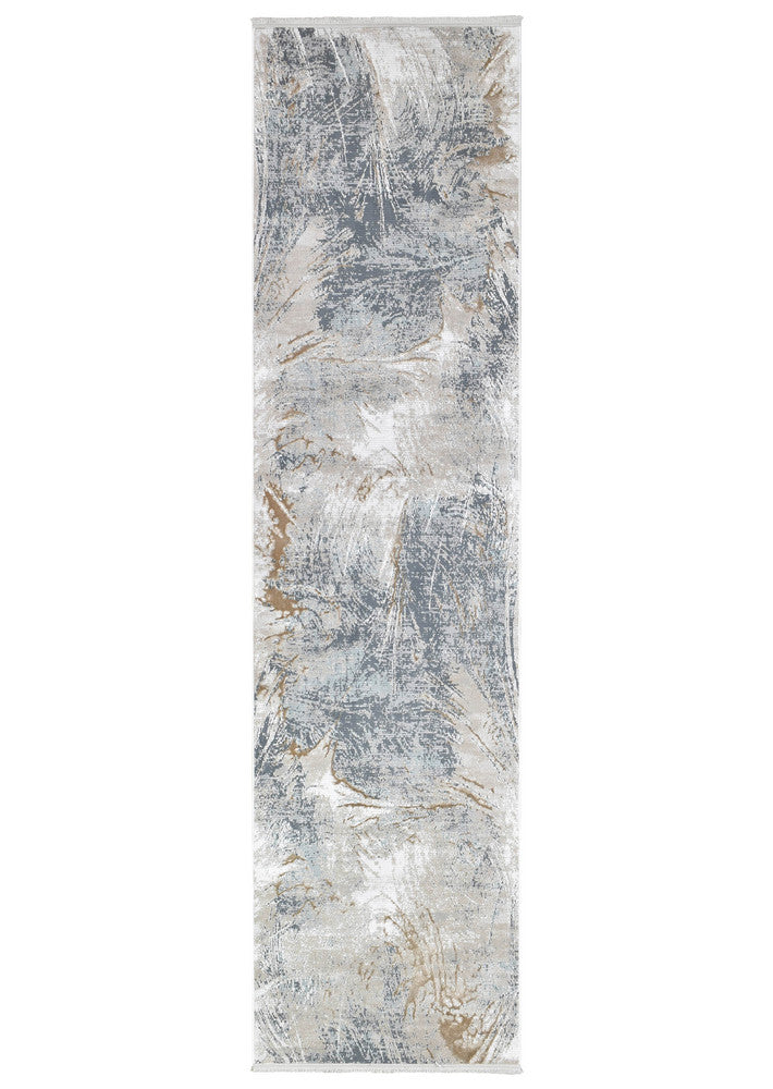 Eden 25558A Grey Beige Runner