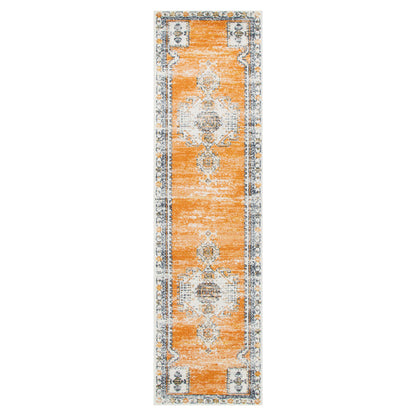 Provence Taza Terracotta Cream Transitional Rug - PROV07