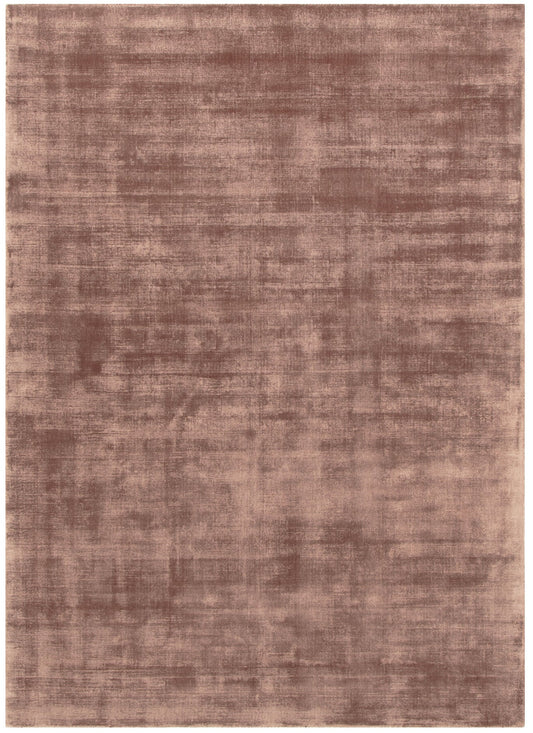 Mirra Rose Brown Viscose Rug