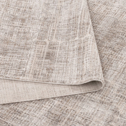 Solenne Beige Abstract Rug - S500