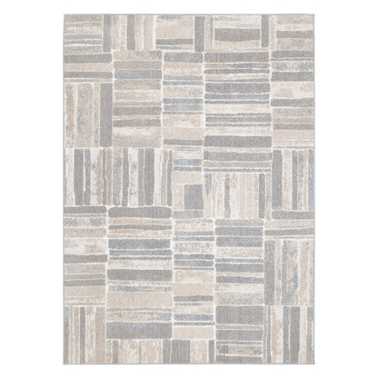 Santana Tetris Neutral Rug - SANTA04