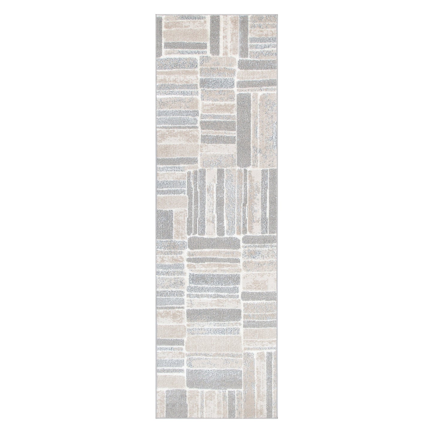 Santana Tetris Neutral Rug - SANTA04