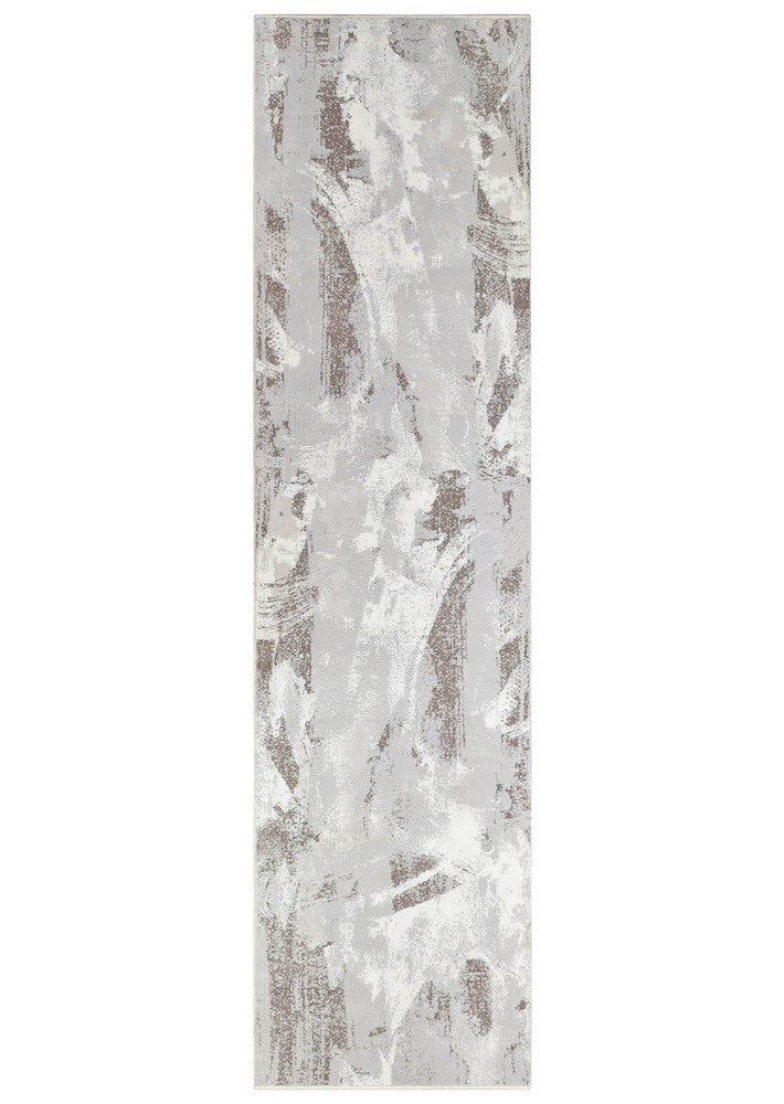 Eternal 25470A Beige Grey Custom Size Runner