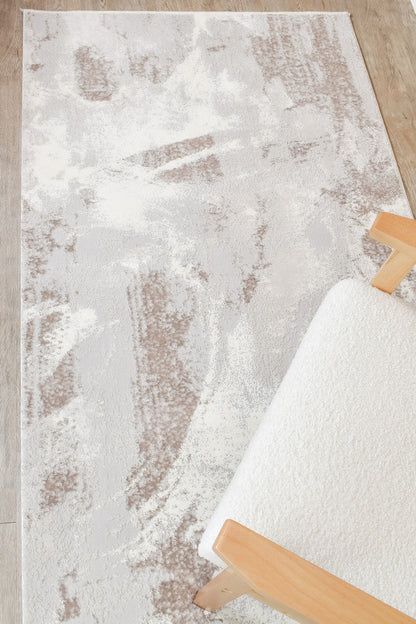 Eternal 25470A Beige Grey Custom Size Runner