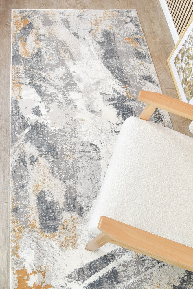 Eternal 25470A Grey Grey Custom Size Runner